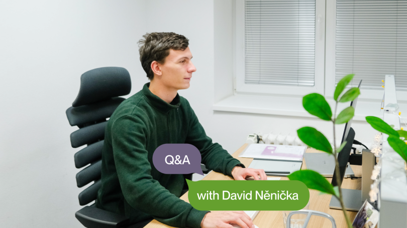 Interview with Intern, David Něnička